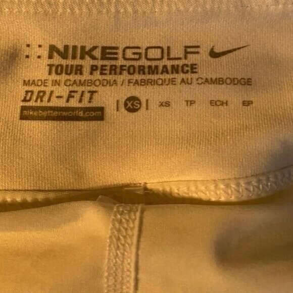 Nike Golf Womens Skort XS Tour Performance Tenniscore Athletic Challenger White - Picture 5 of 7